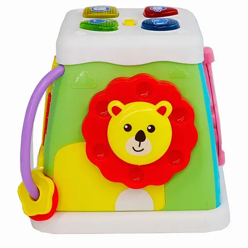 Музыкальный мультибокс "WToys" 38955 - развивающая игрушка с озвучкой на украинском: песенки, сказки, животные - фото 2