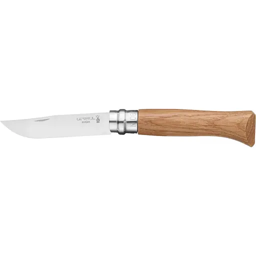Нож Opinel №8 VRI Inox. Рукоять – дуб