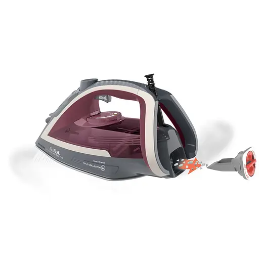 Tefal Праска Ultragliss Plus, 2800Вт, 270мл, паровий удар -260гр, постійна пара - 50гр, керам. підошва, бордово-сірий - фото 5