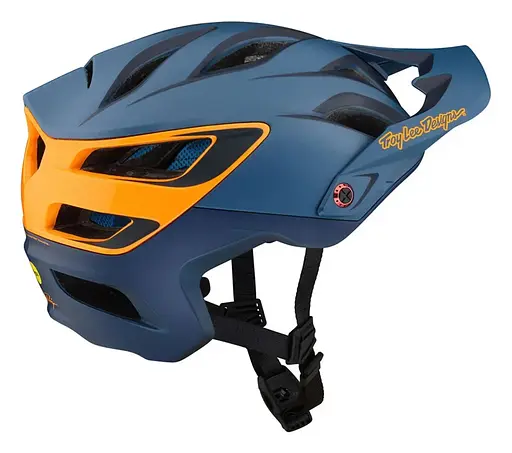 Велошолом Troy Lee Designs A3 Helmet Uno Blue M/L (1106-150267113) - фото 2
