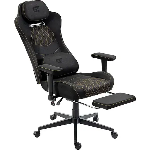 Геймерское кресло GT Racer X-2407 Fabric Black/Orange - фото 4