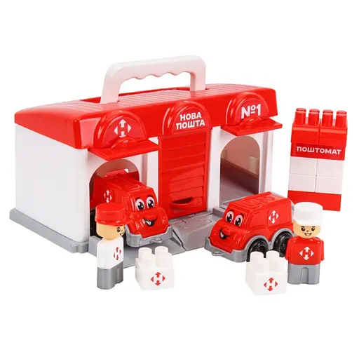 Детский игрушечный "Паркинг Новая почта" ТехноК 1867TXK - фото 1