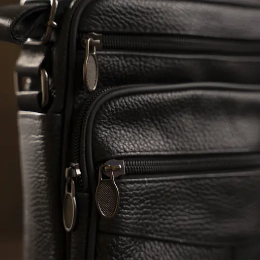 Чоловіча шкіряна сумка Vintage 18х21,5х5,5 см sum0012317 - фото 7