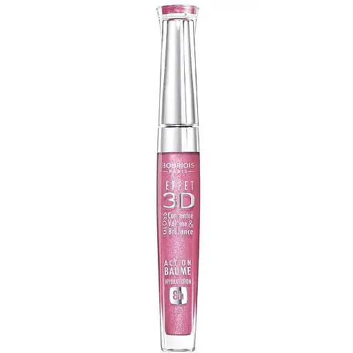 Блиск для губ Bourjois Effet 3D Balm Action відтінок 20 Rose Symphonic 5.7 мл (8000009847414) - фото 1