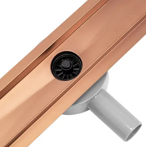 Душовий канал Rea Pure Neo 60 см brushed copper REA-G8020 - фото 2