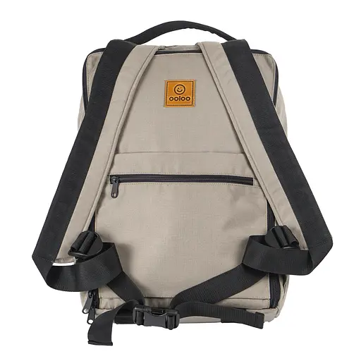 Рюкзак-антикрадій OOLOO Кенгуру 40x30x20 см, сіро-бежевий 2739 - фото 3