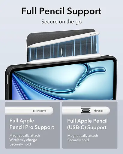 Гібридний чохол ESR для iPad Air 11 дюймів 2024 M2, Air 6-го покоління/Air 5-го покоління 2022/Air 4-го покоління 2020 - фото 7