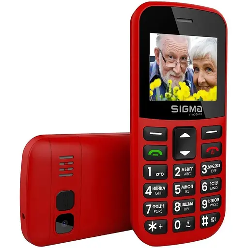 Мобильный телефон Sigma mobile Comfort 50 CF115 Easy Red (UA UCRF) - фото 5