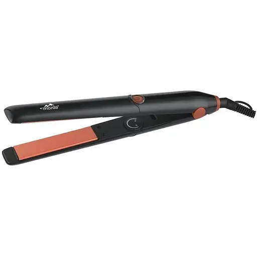 Випрямляч для волосся Monte 5160-MTВ Чорний 60 Вт - фото 1