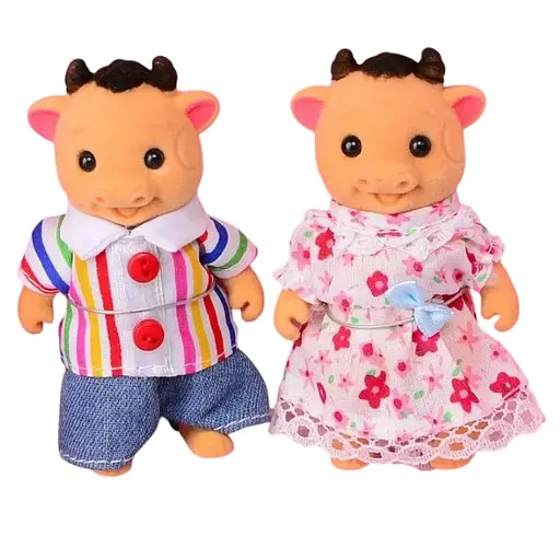 Фигурки Лесные зверьки. Коровы IF243