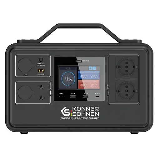 Электростанция портативная Konner&Sohnen KS 1200PS
