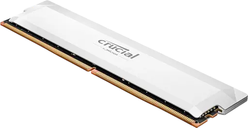 Оперативная память Micron 16GB DDR5 6400MHz Pro Overclocking White (CP16G64C38U5W) - фото 3