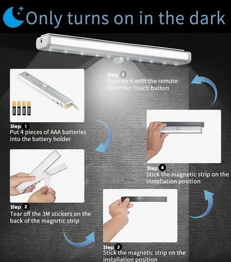 Світлодіодний світильник з датчиком руху - фото 2