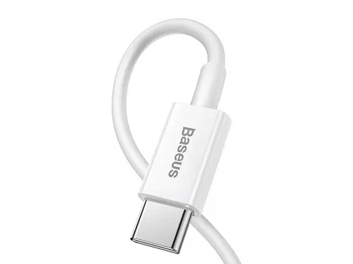 Кабель Baseus Superior Series Fast Charging Data Cable Type-C to iP PD 20W 0.25m White - фото 3