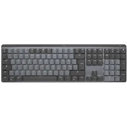Клавіатура бездротова Logitech MX Mechanical Graphite Clicky (920-010759)