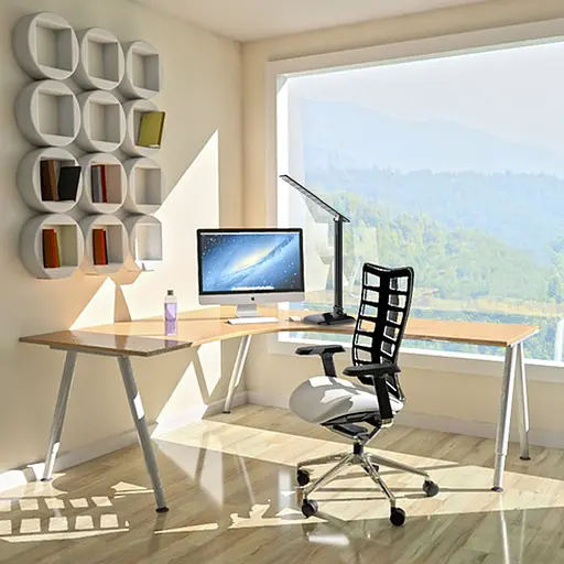 Светодиодный настольный светильник Feron DE1725 9Вт 4000K черный - фото 3