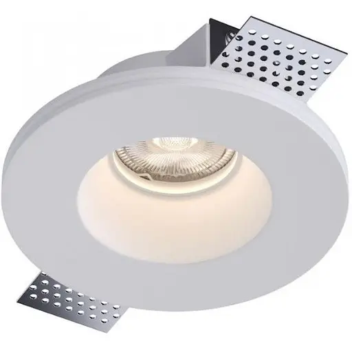 Светильник точечный врізний гіпсовий KLOODI KD-GIPS RD130 H45 - фото 1