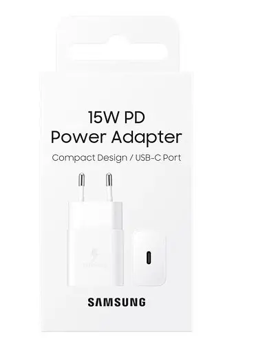 Зарядний пристрій Samsung 15W PD EP-T1510NWEGEU білий - фото 4