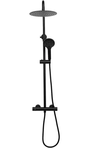 Душовя система Rea Vincent з термостатом black REA-P6600, Чорний - фото 6