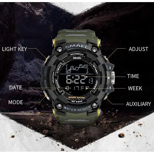 Мужские наручные часы Smael Makro - фото 6