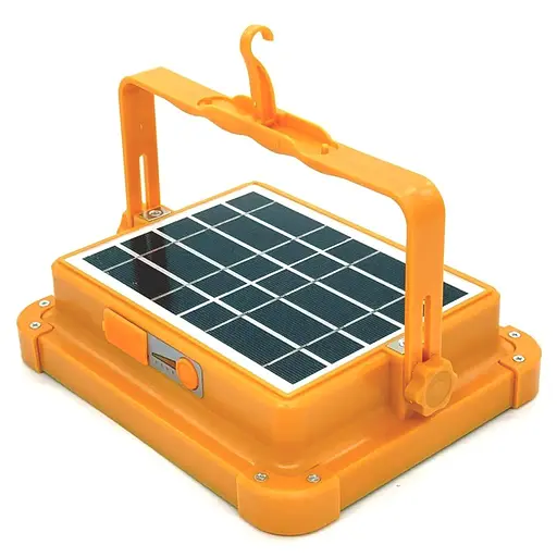 Прожекторный фонарь D8 12000 mAH на солнечной батарее + Power bank - фото 2