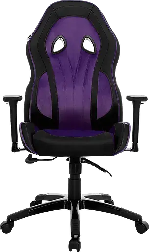 Геймерське крісло GT Racer чорне з фіолетовим (X-2645 Black/Violet) - фото 2