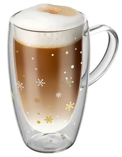 Набір чашок Ringel Guten Morgen 2 шт по 450 мл подвійна стінка (RG-0002/2*450 NY) - фото 2