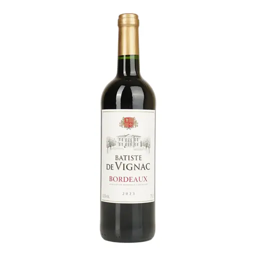 Вино Batiste de Vignac Bordeaux червоне 0.75 л 13.5% - фото 1