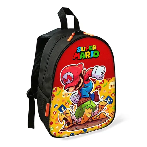 Рюкзак Супер Марио детский школьный/городской 34х27х13 см для мальчика (02449)