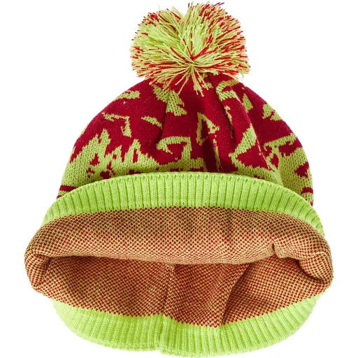 Шапка Select Pompon Hat 58 Yellow Red - фото 5