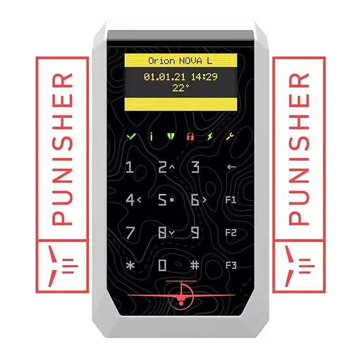 Клавіатура Tiras K-PAD OLED+ (PUNISHER EDITION) (21-00125) - фото 4