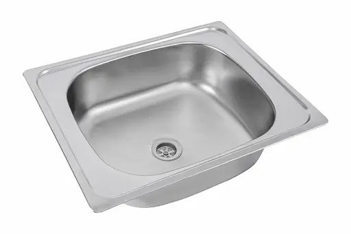Кухонная мойка из нержавеющей стали Platinum сатин 4050 врезная (0,5/160 мм), Satin - фото 2