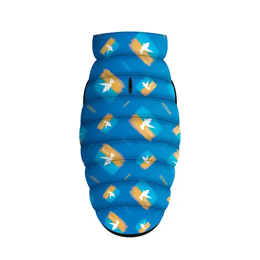 Курточка для собак Waudog Clothes малюнок Прапор M47 В 69-73 см С 41-45 см - фото 3