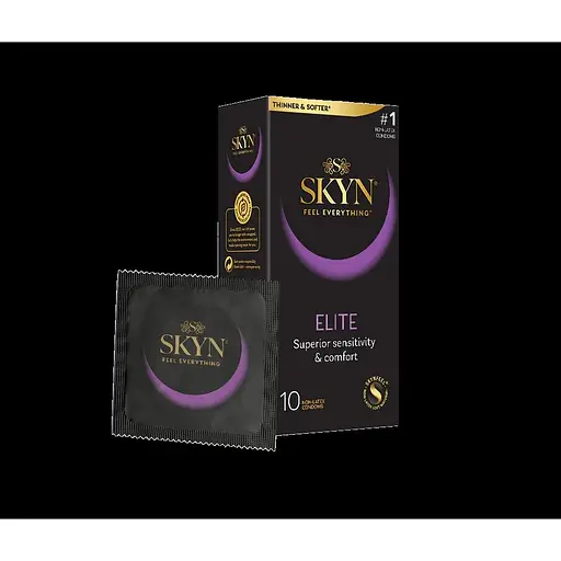 Презервативи безлатексні Skyn Elite (тонкі, 10 шт.)