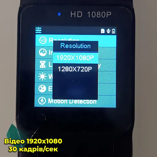 Нагрудна міні боді камера L11 FullHD 1080p / нагрудний відеореєстратор - фото 3