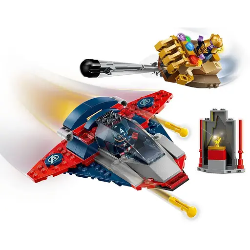 Конструктор LEGO Marvel Super Heroes Капітан Америка проти Таноса 107 деталей (76319)  - фото 4