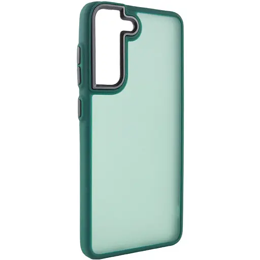 Чохол Epik TPU+PC Lyon Frosted для Samsung Galaxy S22 Green - фото 2