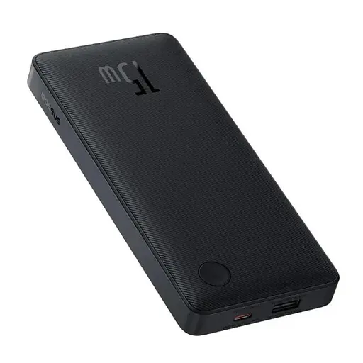Портативний ЗП Power Bank Baseus Airpow Lite OS 15W 10000 mAh (P10067500) Cosmic Black - фото 3