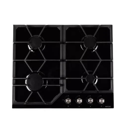 Поверхня газова на склі Weilor GG 604 BL