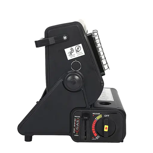 Обогреватель газовый Portable Gas Heater 1.3 kW керамический Черный - фото 2