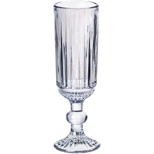 Набор бокалов для шампанского Yiwu 6 шт. по 160 мл, голубой HP-19-67 - фото 2