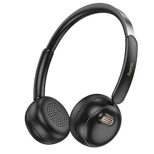 Накладні бездротові навушники Hoco W62 Verso retro Black
