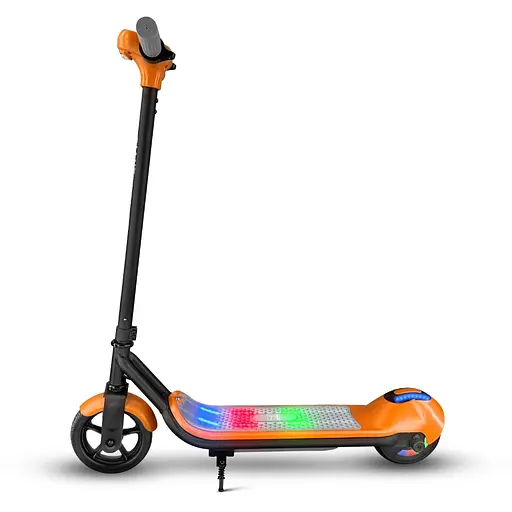 Детский электросамокат GIANT Kids ES1 оранжевый, с LED-подсветкой деки и колес, от 4 лет - фото 5