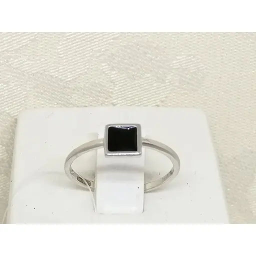 Серебряное кольцо Qvaliz с эмалью. 90101182 16 - фото 4