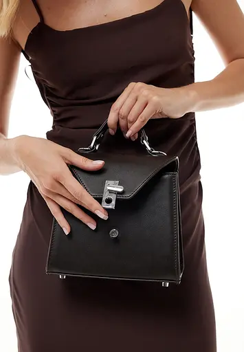 Жіноча шкіряна сумка Futsy темно-коричнева - фото 6