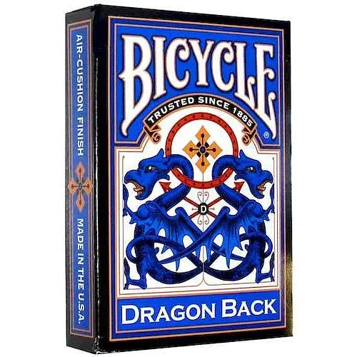 Карти гральні United States Playing Card Company Bicycle Dragon (blue) (19559)