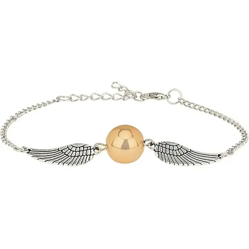 Браслет Золотий Снітч Гаррі Поттер Harry Potter HP 6.20.561 ланцюжок срібло - фото 1