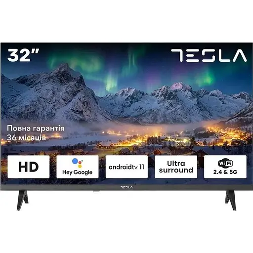 Телевизор Tesla диагональ 32" 32E635BHS
