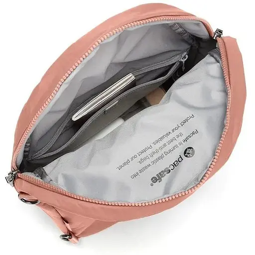Женский рюкзак антивор Pacsafe CX convertible backpack розовый (20410340) - фото 6