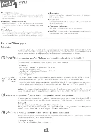 Amis et compagnie 1. Niveau A1. Guide pedagogique - фото 4